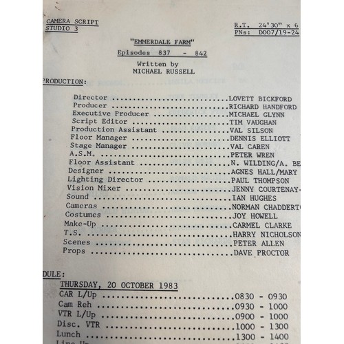 63 - Set Of Scripts From Early 80's 