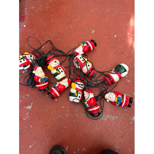 Vintage Christmas Light Up Decorations