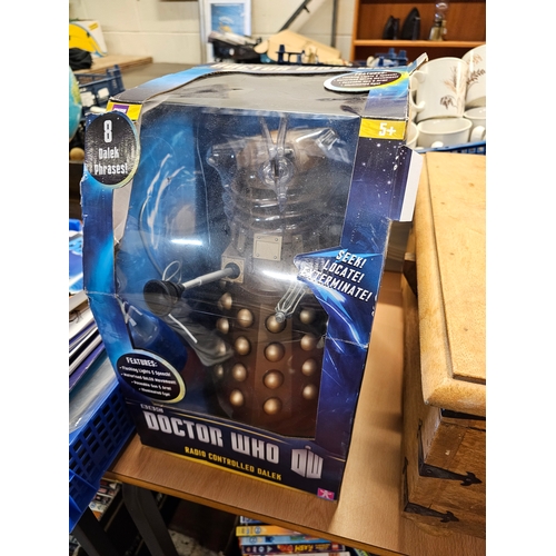 66 - Boxed Radio Controled Dalek.