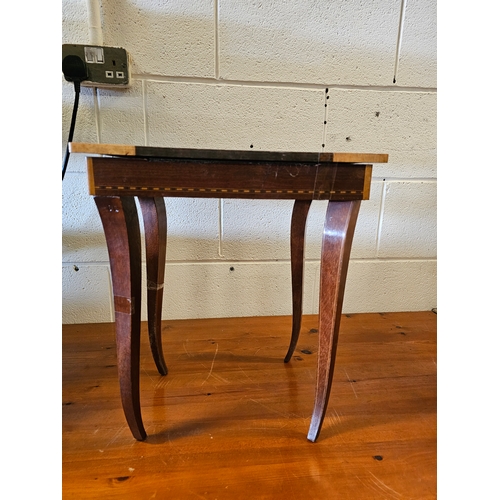 184 - Small Musical Highly Decorative Table 17x15