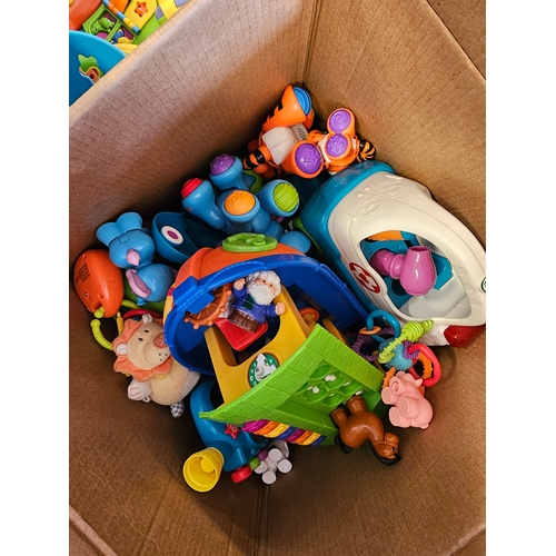 315 - Box Full Of Kids Toys Including Leapfrog.