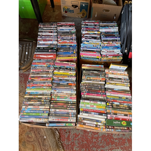 320 - Four Boxes Of Various Titled DVD’s.