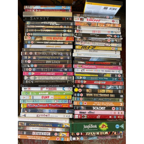 320 - Four Boxes Of Various Titled DVD’s.