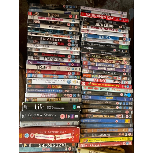 320 - Four Boxes Of Various Titled DVD’s.