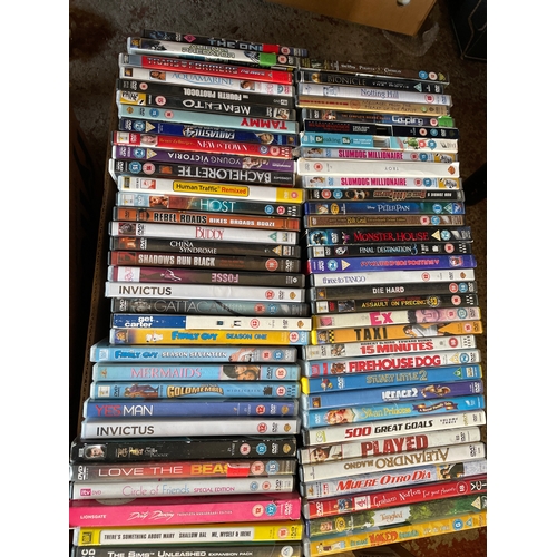 320 - Four Boxes Of Various Titled DVD’s.