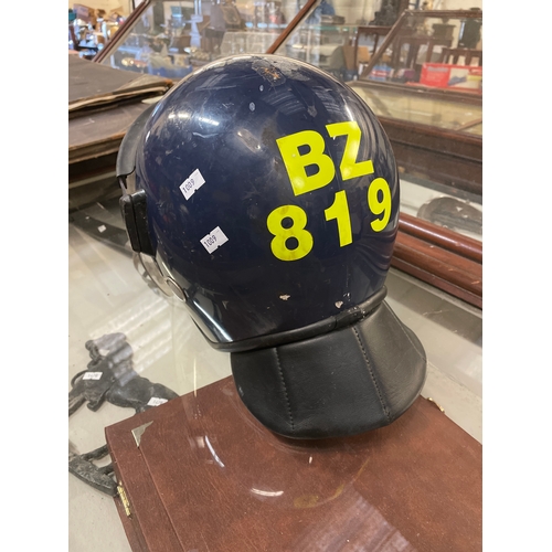 355 - Police Riot Helmet.