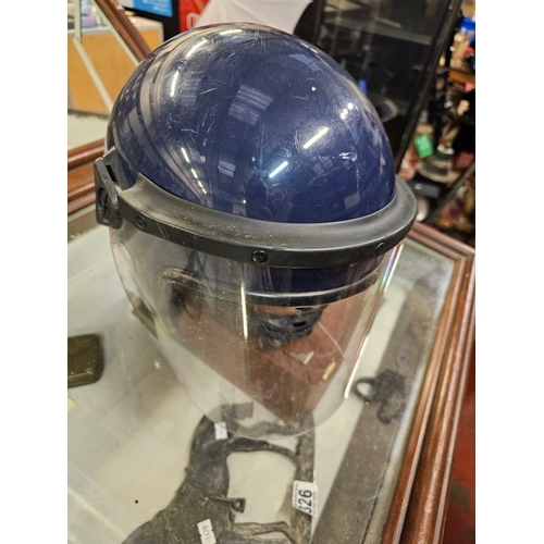 356 - Police Riot Helmet.