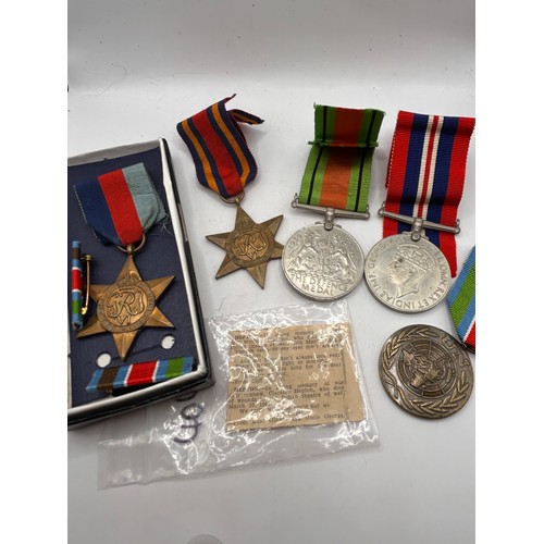 27 - Collection Of Medals Believed To Be Attributed To Clarence Edgar Hepton Fusilier 4616837 KIA 1943, A... 