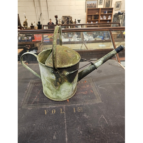 391 - Galvanised Watering Can.