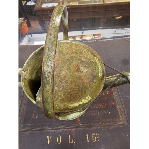 391 - Galvanised Watering Can.