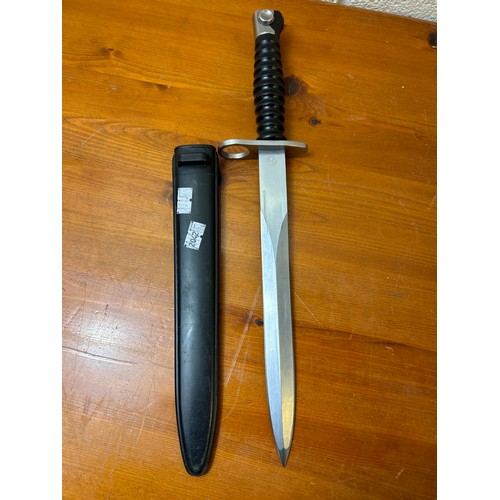 237 - Swiss Victorinox Bayonet In Sheath.