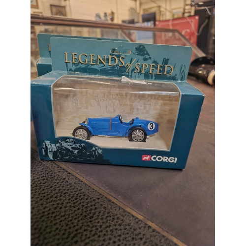 414 - Four Die Cast Corgi Boxed Cars Including Mr. Bean.