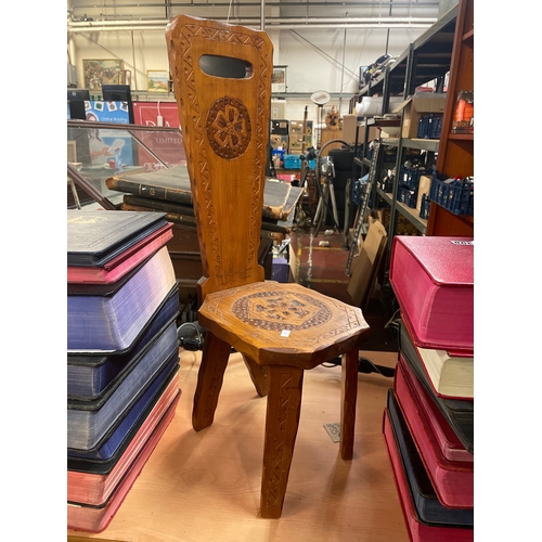 451 - Decorative Chair Standing 29”.