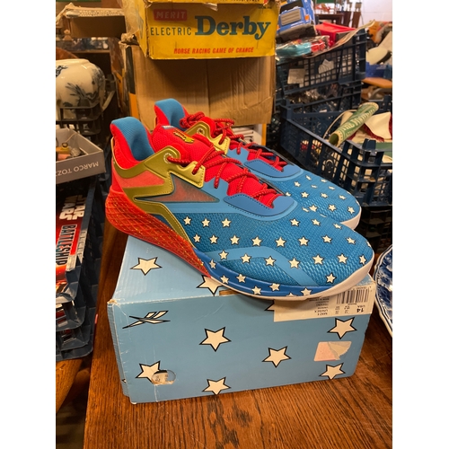 458 - New Trainers Size Uk 13 ‘Wonder Woman’ Boxed.