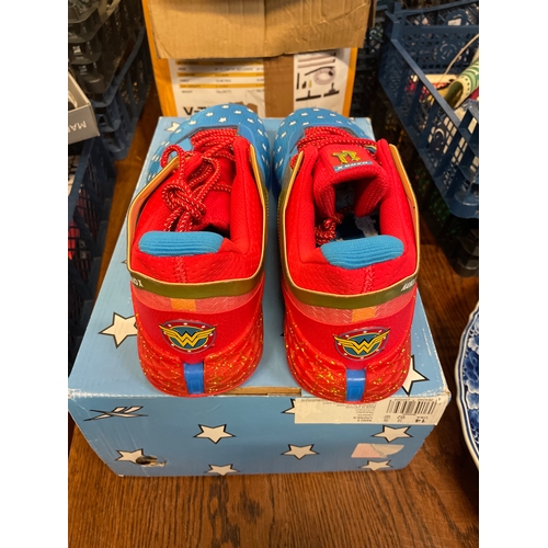 458 - New Trainers Size Uk 13 ‘Wonder Woman’ Boxed.