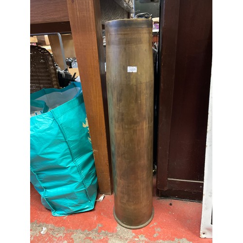 148 - Trench Art Shell Standing 25”.