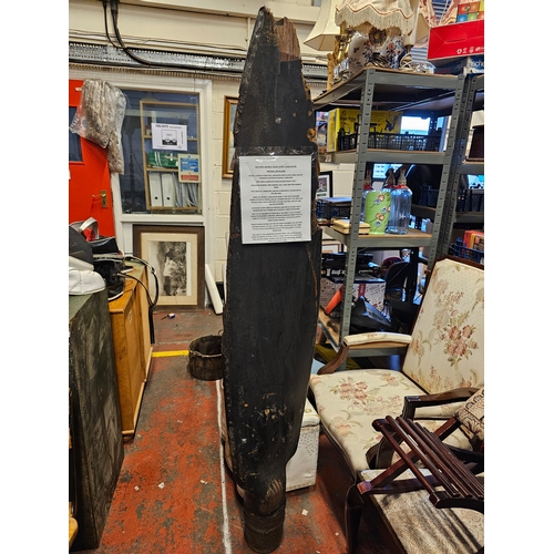 833 - Propeller Blade Off The Avro Lancaster From Second World War. Laminated Wood , Very Rare.