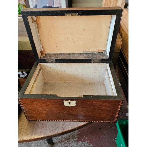 126 - Wooden Storage Box 11x7