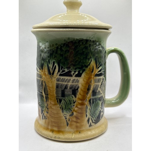 1030 - Attractive Sarawak Lidded Tankard,Standing 8