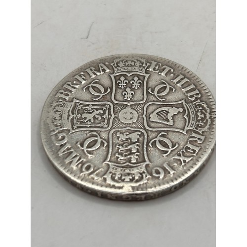 1037 - 1676 Charles 11 Silver Crown.