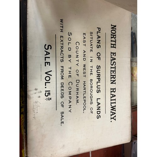 1104 - North Eastern Railway Plans Counties of Northumberland Durham Westmorland and Cumberland 41