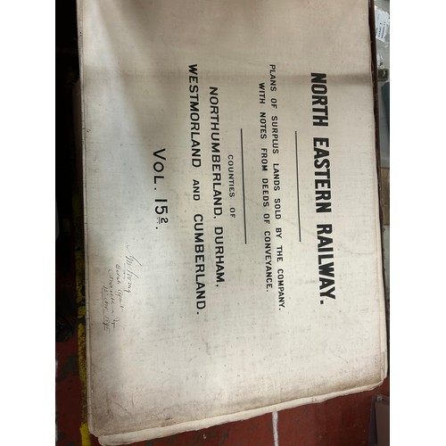 1105 - North Eastern Railway Plans Counties of Northumberland Durham Westmorland and Cumberland 41