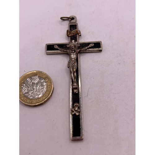 64 - Large Well Made Crucifix Pendant.