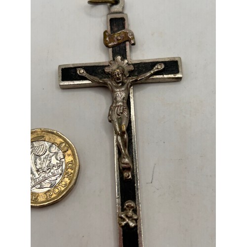 64 - Large Well Made Crucifix Pendant.