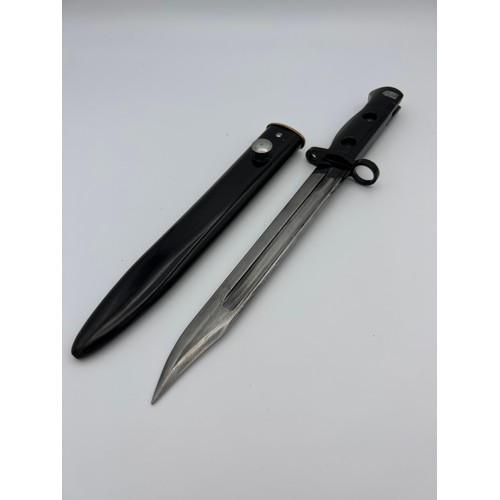 13 - British SLR L1A3 Bayonet, Black.