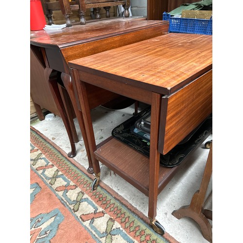 7 - Mid Century Style Drinks Trolley .