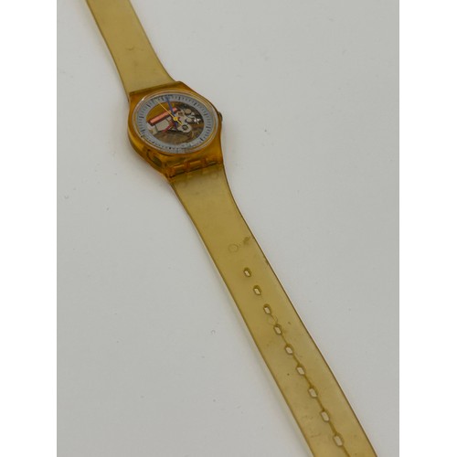 196 - Vintage Ladies Swatch, Little Jelly Model 1986, Requires Battery.