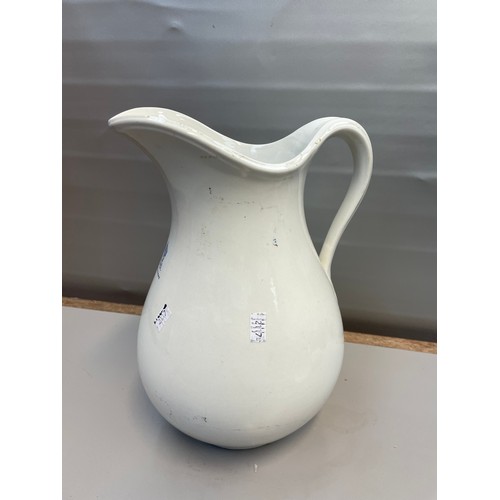 34 - Minton Ware Jug From Osborne House 12” x 9”.