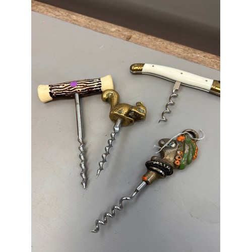 356 - Collection Of Vintage Corkscrews.