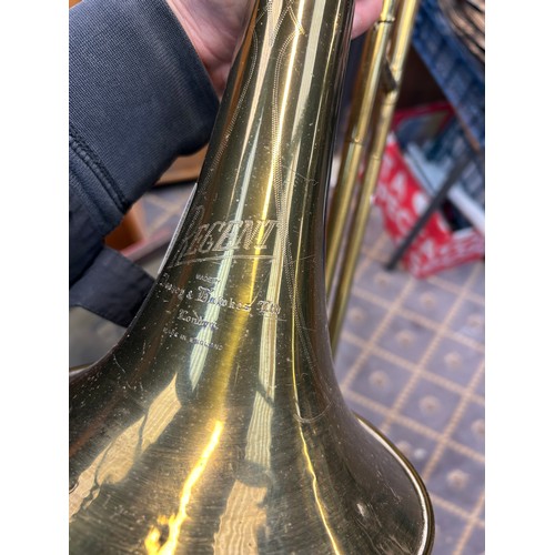 564 - Regent Trombone Made By Boosey & Hawkes. Missing Mouth Piece