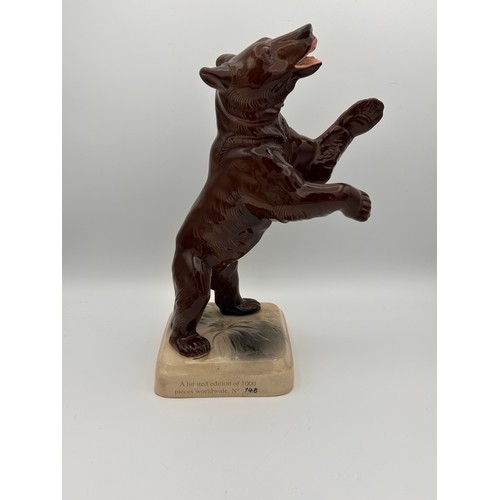 40 - Great Looking Limited Edition Ceramic Bear, Number 148 Out  of 1000, Standing 12