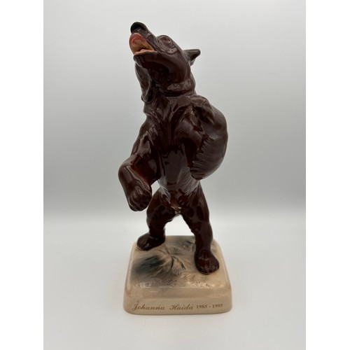 40 - Great Looking Limited Edition Ceramic Bear, Number 148 Out  of 1000, Standing 12