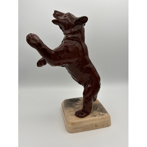 40 - Great Looking Limited Edition Ceramic Bear, Number 148 Out  of 1000, Standing 12