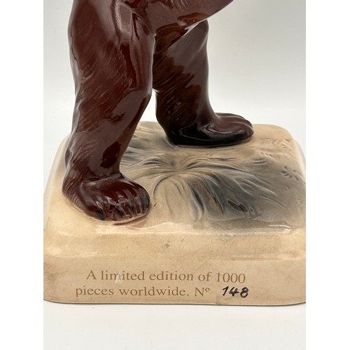 40 - Great Looking Limited Edition Ceramic Bear, Number 148 Out  of 1000, Standing 12