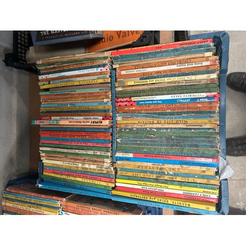 138 - Tray of Vintage Ladybird Books