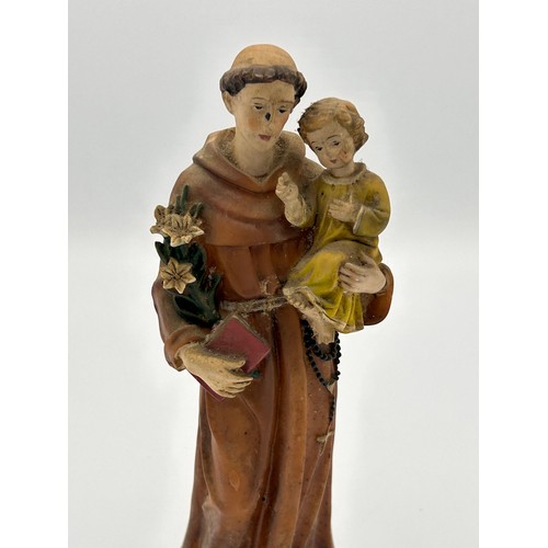 71 - Charming Vintage French Religious Figure Standing 8