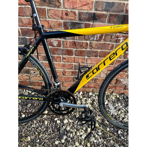 168 - Carrera Road Bike in Yellow