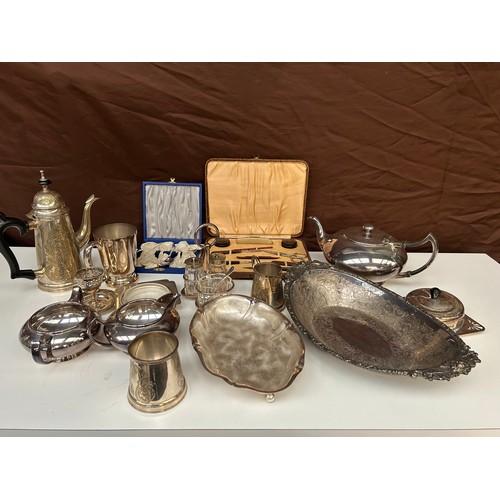 182 - Job Lot of Various Silver Plate and EPNS Items