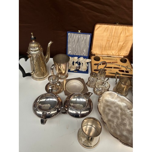 182 - Job Lot of Various Silver Plate and EPNS Items