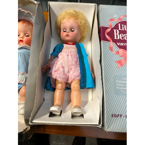 191 - Two Dolls With Original Boxes, Little Beauty Vinyl Doll and One Other