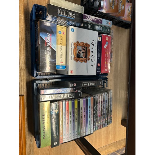 193 - Two Trays of Box Set DVD’s Including Blu Ray