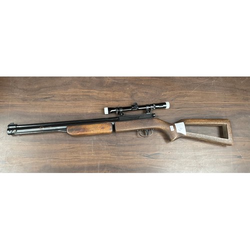 323 - Sharp/Innova Breech Pump Air Rifle 177 Cal With Telescopic Sight.(Collection Only).