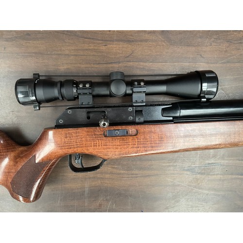 328 - Remmington Co2 Powered Air Rifle In Bag With Telescopic Sights.(Collection Only).