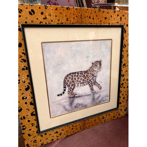 19 - Pair Of Animal Print Framed Animal Prints 23