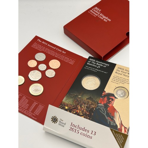 86 - The Royal Mint 2015 United Kingdom Annual Coin Proof Set.