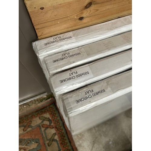 10 - Four Brand New Boxed Bathroom Radiators